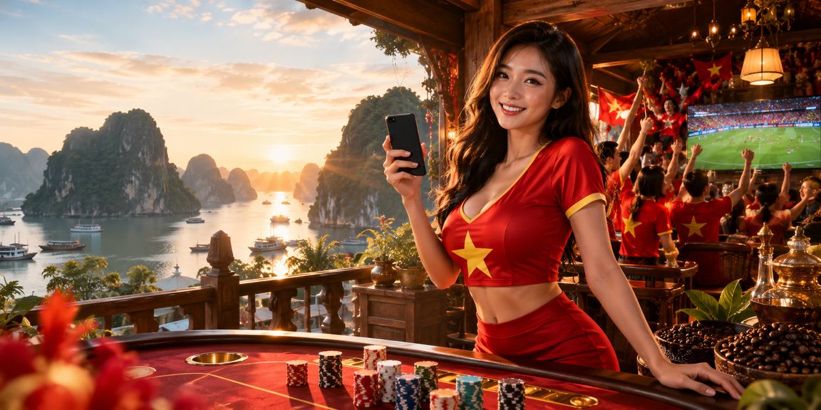 Xem bóng đá và đặt cược trực tuyến tại vịnh Hạ Long Việt Nam