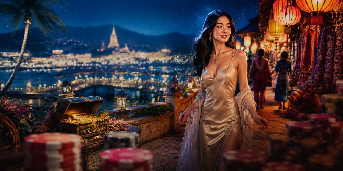 Người dùng VIP nhận tiền thưởng tại chợ đêm Sapa trên điện thoại
